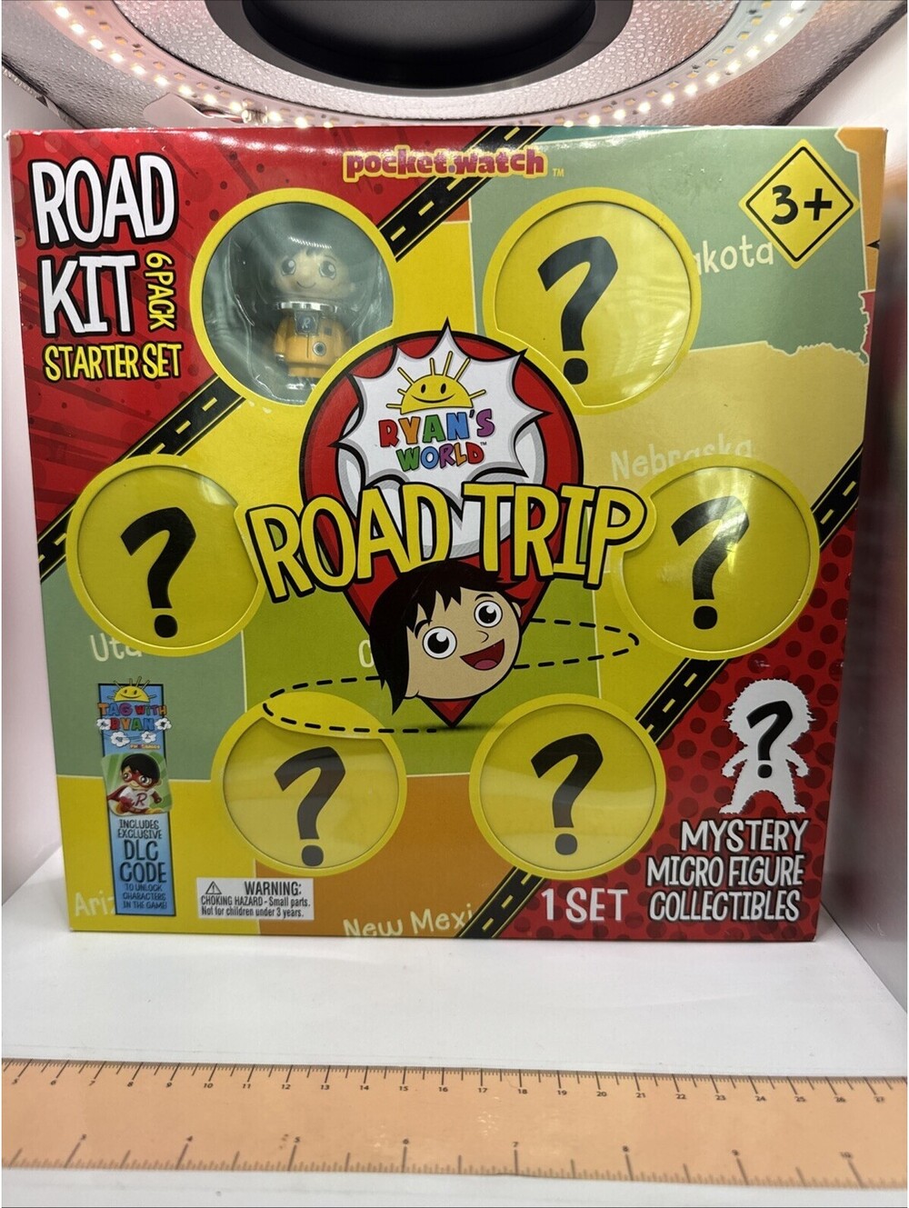 Ryan's World Road Trip Micro Figure 6-Pack Starter Set